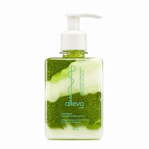 Gel creme hidratante pistache e creme 300g - Alleva Skin