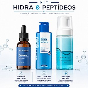 Kit hidra e peptídeos rotina completa