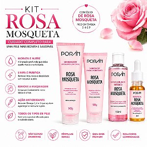 Kit rosa mosqueta - Porán