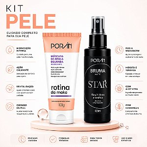 Kit pele cuidado + finalização - Porán