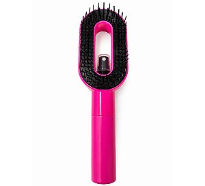 Escova Profissional 2 em 1 com Spray – Desembaraça e Hidrata