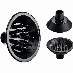 Difusor Universal para Secador de Cabelo Profissional – Acessório para Definição de Cachos
