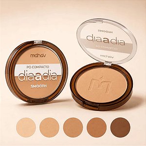 Pó compacto smooth - Mahav