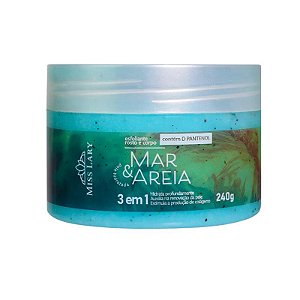 Esfoliante corpo e rosto mar & areia - Miss Lary