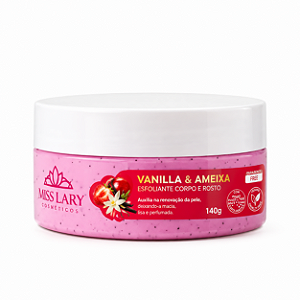Esfoliante corpo e rosto vanilla e ameixa - Miss lary