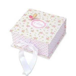 Convite para padrinhos de batizado - Box Delicatte