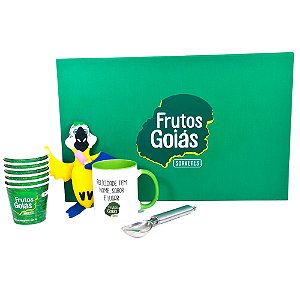 Caixa corporativa promocional - Frutos de Goiás
