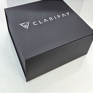 Caixa personalizada corporativa - Clarifay