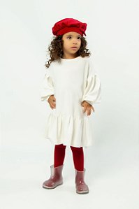 Vestido Infantil Fabula Off White | Amy & Meg
