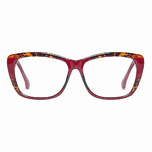 Óculos de Leitura Berna - Tortoise and Red