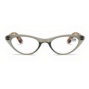 Óculos de Leitura Charlotte - Gray and Tortoise