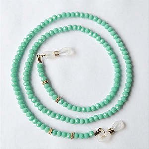 Cordão Para Óculos Strass - Emerald