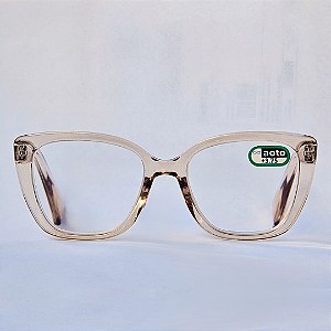 Óculos de Leitura Siena - Beige Transparent
