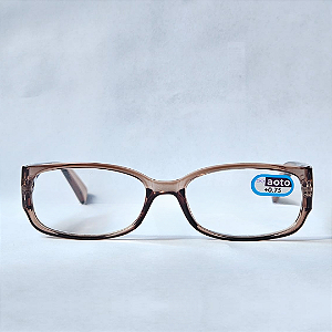 Óculos de Leitura Hanói - Brown Transparent
