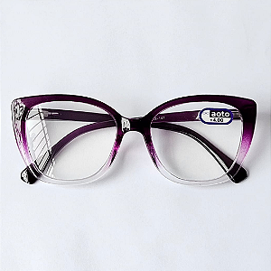 Óculos de Leitura Siena - Purple Transparent