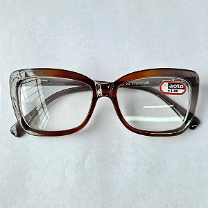 Óculos de Leitura Marselha - Gray and Brown