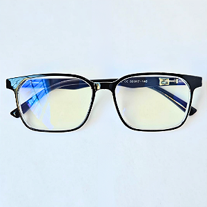 Óculos de Leitura Kentucky - Black and Transparent