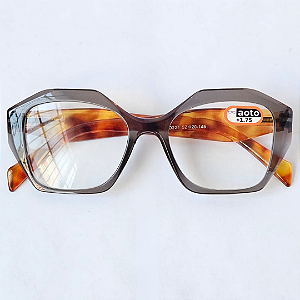 Óculos de Leitura Cartagena - Gray and Orange