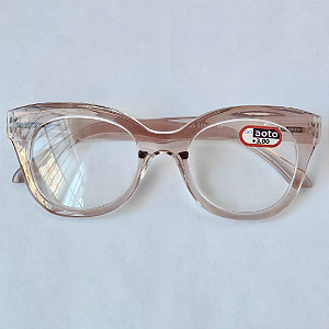 Óculos de Leitura Oslo - Brown Transparent