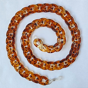 Colar de óculos Elos - Honey