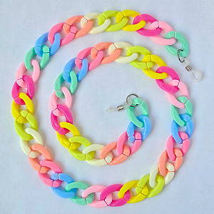 Colar de óculos Elos - Multicolors