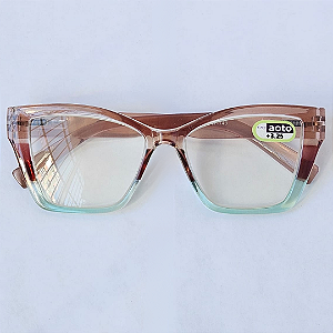 Óculos de Leitura Arezzo - Brown and Green