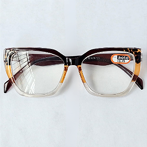 Óculos de Leitura New Arezzo - Brown Transparent
