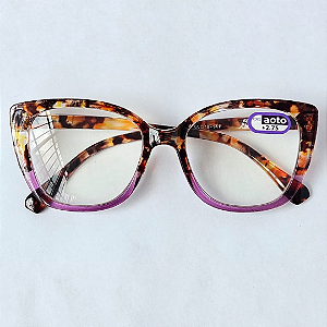 Óculos de Leitura Siena - Purple Tortoise