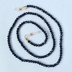 Cordão Para Óculos Strass - Navy Blue