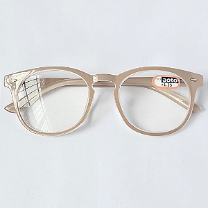 Óculos de Leitura Mumbai - Nude Transparent