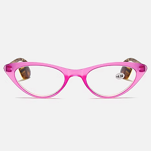 Óculos de Leitura Charlotte - Pink and Tortoise