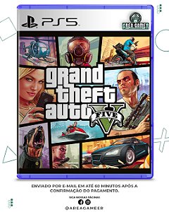 gta 5 para ps4 em mídia digital