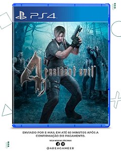 RESIDENT EVIL 4 PS4 MÍDIA DIGITAL - Raimundogamer midia digital