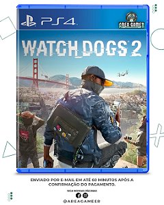 Watch Dogs 2 para ps4