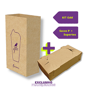 KIT SACO + SUPORTE OAKBERRY