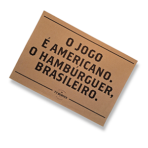 JOGO AMERICANO PERSONALIZADO