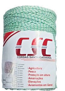 Corda Dura Polipropileno 1,0 Kg 2,0 Mm Rolo