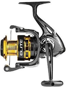 Molinete de Pesca Elite Gold Marine Sports 3 Rolamentos Fricção Dianteira