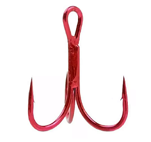 Garatéia de Pesca Vermelho Mac Red Caixa Com 100 Unidades nº 14 12 10 08 06