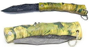 Canivete Camuflado Xingu XV3137 18 Cm Com Dispositivo de Abertura