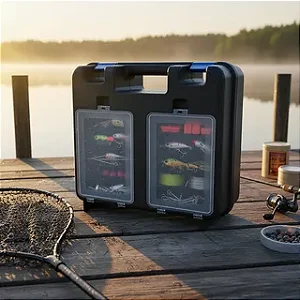 Maleta Caixa Toolcase De Polymer Organizador Iscas 4055