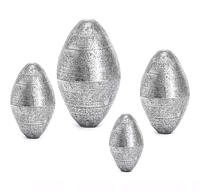 Chumbo Oliva 1 Kg 6 10 15 20 30 40 50 60 70 80 90 100 Gramas