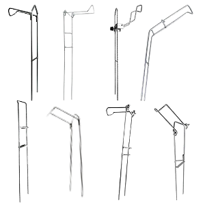 Suporte Para Vara De Pesca Pesqueiro e Praia Feito Em Aço - Pelikano