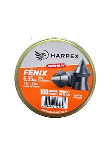 Chumbinho Fênix Premium 6.35mm Harpex 160 Unidades