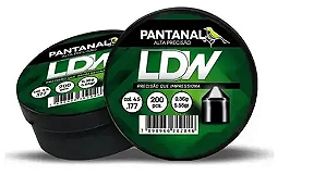 Chumbinho LDW Pantanal 4.5mm (.177) 200 Peças 0,36g