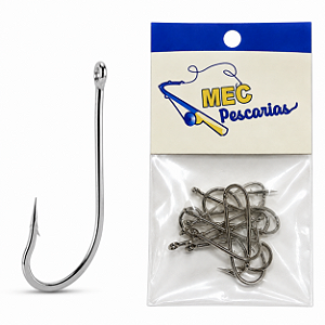 Anzol Para Pesca LGU OSHAUGNESSY Nº4 com 12 Unidades 5 Cartelas