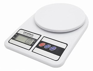 Balança Original 10KG Flat Premium SL0363 Alta Precisão Para Pesagem