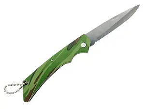 Canivete Xingu Cabo Camuflado XV3585 16cm Lamina Lisa Afiada em Aço inox