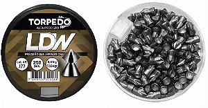 Chumbinho LDW Torpedo 4.5mm Alta Pressão que impressiona Com 250 Unidades