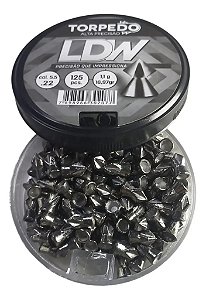 Chumbinho LDW Torpedo 5.5mm Alta Pressão que impressiona Com 125 Unidades
